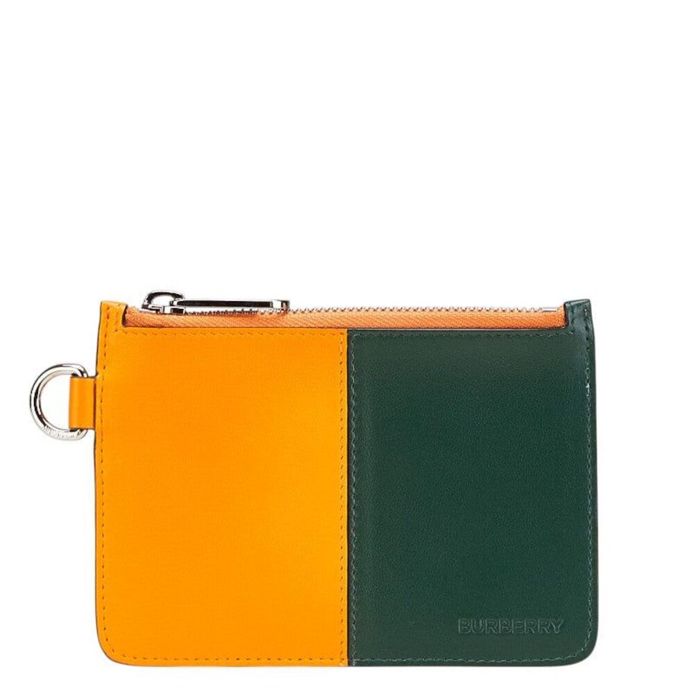 Burberry Logo Leather Coin Case
